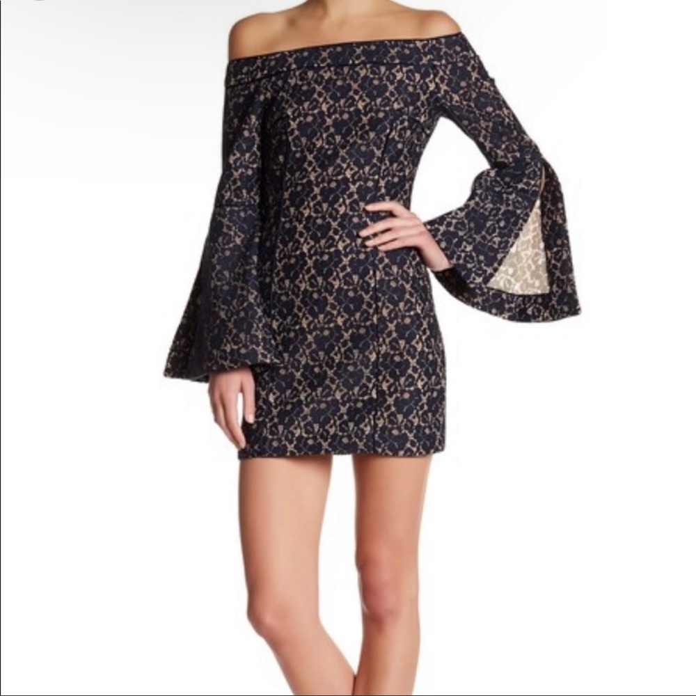 Keepsake the label - bell sleeve dress XS